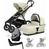 THULE Kočík 4v1 Urban Glide 4 Beige s autosedačkou Maple Light Grey, základňou a príslušenstvom 2025