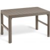 KETER Lyon rattan Stôl záhradný 116 x 72 cm cappuccino