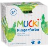 Základná sada prstových farieb Kreul MUCKI 4x150 ml (Sada farieb pre deti)