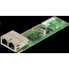 Supermicro AOC-CGP-I2, DualGigabit Ethernet - MicroLP 2-port GbE card based on Intel i350 AOC-CGP-I2