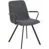 Tmavosivé jedálenské stoličky v súprave 2 ks Selina – Actona