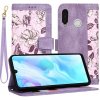 Techsuit FlipCraft puzdro pre Huawei P30 Lite / P30 Lite New Edition – Tajomná fialová KF2328505