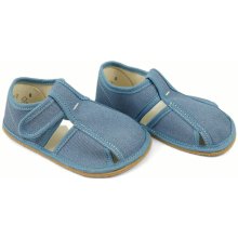 Baby Bare Shoes Slippers Denim