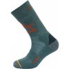 Ponožky Devold Hiking Medium Sock Veľkosť ponožiek: 41-43 / Farba: zelená