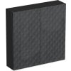 Závesná skrinka Intedoor TRENTA čierna matná 60 x 60 x 15 cm TRE HZ 60x15 2D S U129