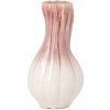 Váza EVITA 02 krémová / ružová