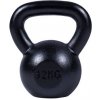 Gorilla Sports Kettlebell činka, liatinová, čierna, 12 kg