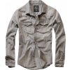 Pánska košeľa Brandit Riley Denim Shirt - šedá XXL