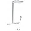 Hansgrohe Rainmaker Select - Sprchový set Showerpipe 460 s termostatom, 3 prúdy, biela/chróm 27106400