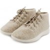 Vlnka Vlnené členkové tenisky Woolee - béžová POUZE EU 37 (VÝPREDAJ)