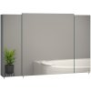 Lavedo Everest 80 zrkadlová kúpeľňová skrinka s LED osvetlením, EVER80-GS
