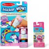 Knížka s razítkovačem Melissa and Doug Sticker Wow! Cupcake