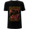 NNM metal tričko Led Zeppelin black Flames čierne