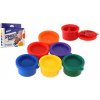 Teddies Farby prstové 6 ks farieb 30 ml v krabičke