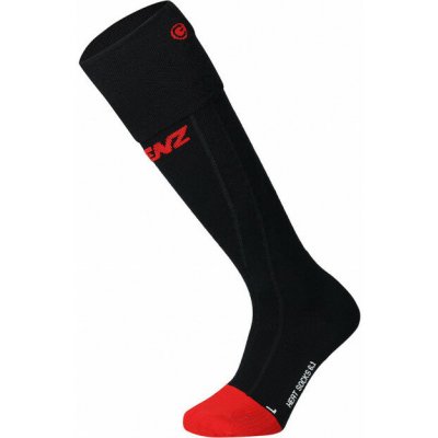 Lenz Vyhrievané ponožky Heat socks 6.1 Toe Cap Merino Compression Čierna