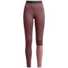 Dámske funkčné spodky Ortovox 185 Rock'N'Wool Long Pants W Veľkosť: L / Farba: červená