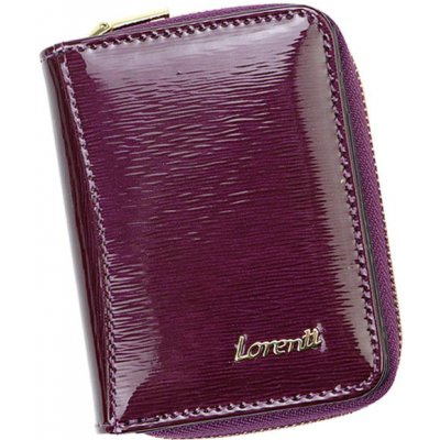 Lorenti Mini dámska kožená peňaženka fialová