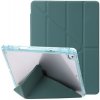 AppleKing puzdro s transparentnou zadnou stranou a origami stojančekom pre iPad 10,2