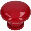Siro Nábytkový gombík 0385 plast rubínovo červený priemer 40 mm
