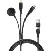 CONNECT IT Wirez 6 in 1, 1,25 m, čierny CCA-2300-BK