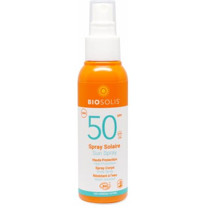 Biosolis spray na opaľovanie na tvár a telo Sun Spray SPF50 100 ml