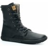 Koel Lady Faro Black Lambswool zimní barefoot boty