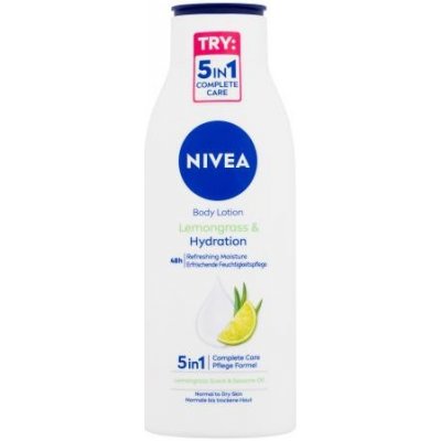 Nivea Lemongrass & Hydration telové mlieko s 48h hydratáciou 400 ml pre ženy
