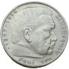 Ríšska 5 marka 1936 Paul Von Hindenburg A