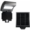 Reflektor LED so solárnym panelom + senzor pohybu