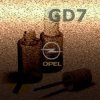 OPEL - GD7 - AMARETTO metal. barva retušovací tužka