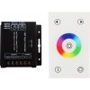 LED ovládač RF dotykový RGB synchronizovaný FTP biely