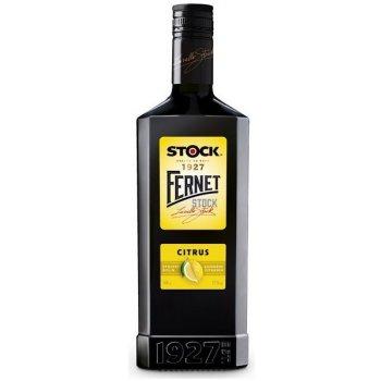 Fernet Stock Citrus 27% 0,7 l (čistá fľaša) od 10,89 € - Heureka.sk