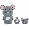 Pendrive DIAWAY MYSZ MYSZKA SZARA GRYZOŃ KOTEK 32 GB USB 2.0 žltá