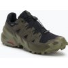 Pánske bežecké topánky Salomon Speedcross 6 GTX black/peat/deep lichen green