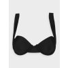 4F BIKINI TOP F042 Horný diel plaviek US M 4FWSS24UBKTF042 DEEP BLACK