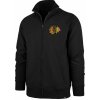 47 Brand Chicago Blackhawks Core Islington Track Jacket Jet Black
