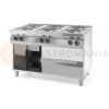 Elektrický sporák 6 platničkami na otvorenom podstavci | HENDI, Kitchen Line