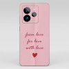 4NewCase - Realme - Realme GT7 Pro - SILIKÓN - With Love - 1013620500097