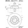 BREMBO Brzdový kotúč zadný 272*10 - 1K0615601AA
