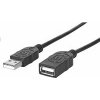 Manhattan 308519 USB, USB 2.0, samec - samica, 480 Mb/s, 1m, černý