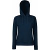 Fruit of the Loom Mikina Classic Lady-Fit Hooded Sweat s kapucí, dámská COT-162038a3605 2XL Navy deep