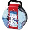 Fixy Faber-Castell 155538 Connector, kufrík Futbal 33 ks