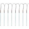 Reťaz MagicHome Vianoce Icicle, 720 LED studená biela, 24 cencúľov, vodopádový efekt, 230 V, 50 Hz,