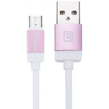 REMAX Datový kabel Lovely, micro USB, barva růžová AA-1132