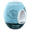 Satisfyer Savage Masturbator Egg, masturbátor so stimulačnou textúrou