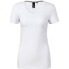 MALFINI PREMIUM Tričko Action V-neck, dámské, krátký rukáv MAL-7010015 L Bílá