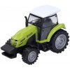 Wiky Traktor kovový na natiahnutie 10,5cm svetlo zelený 111479
