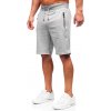 Sivé pánske teplákové šortky Bolf 8K298