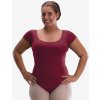 So Danca trikot s krátkym rukávom SL194 vínový