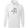 Konektory - Mikina pánska Cape s kapucňou - 2XL ( Biela )